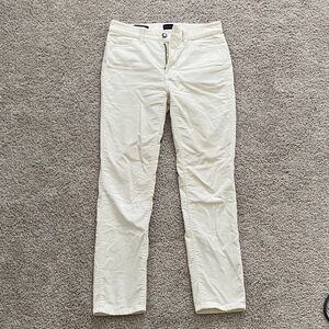 Talbots Velvet Cream Pants